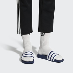 Adidas Adilette Férfi Originals Cipő - Kék [D95065]